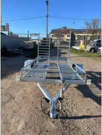 КРД-050150 Легковий причеп для квадрацикла, мотоцикла, баггі, мото 2.50*1.40м.